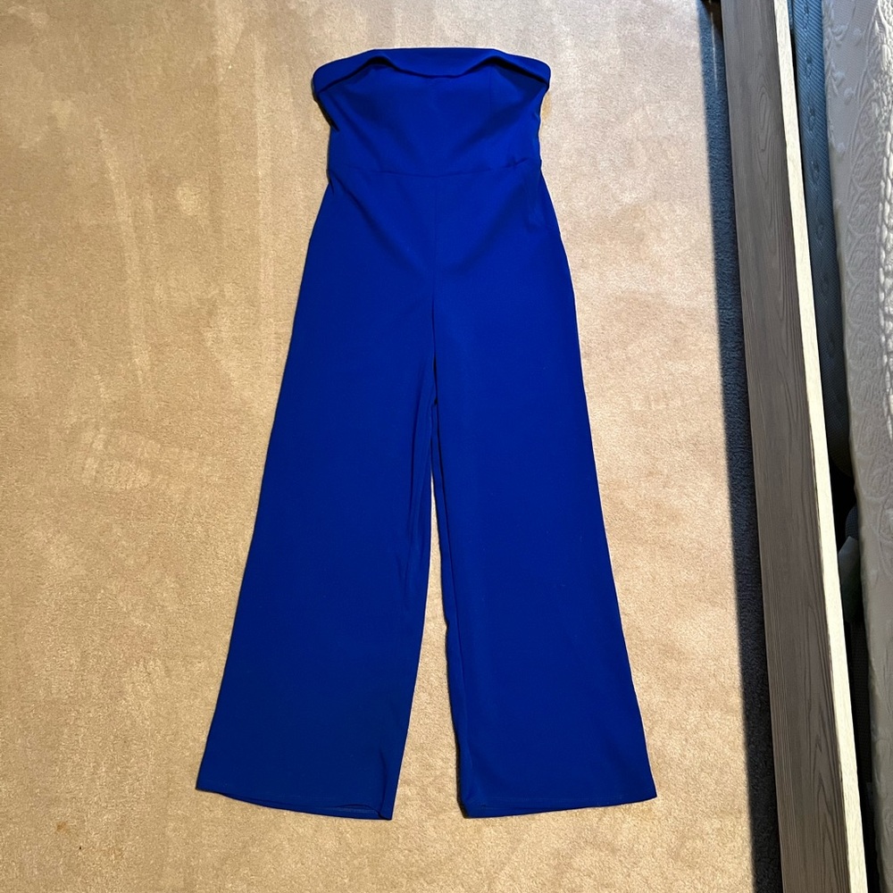 Royal blue jumpsuit